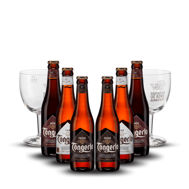 Pack Tongerlo 6 Bières + 2 Verres