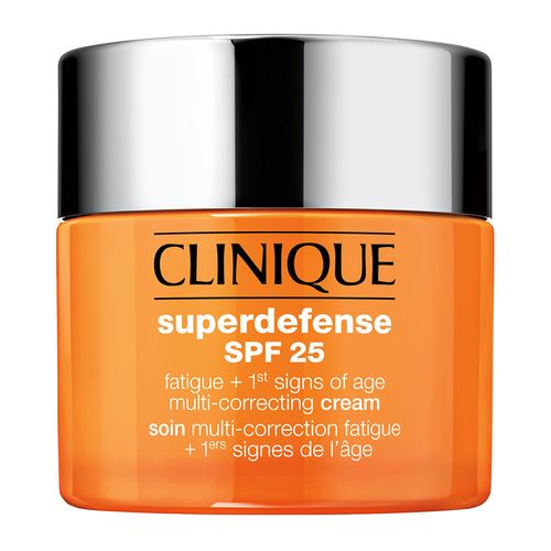 Clinique Superdefense Fatigue + 1st Signs Age мултикорективна крема SPF 25 за тип коже 3/4 50 мл
