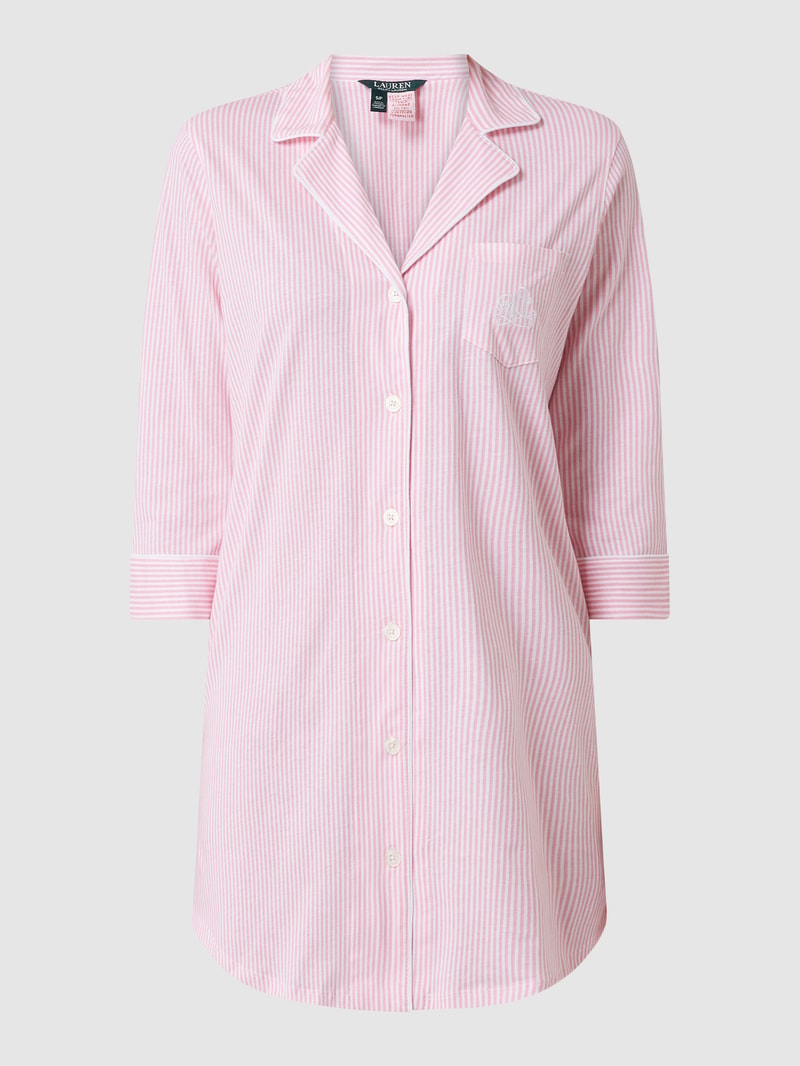 Nachthemd mit Polka Dots in rosa