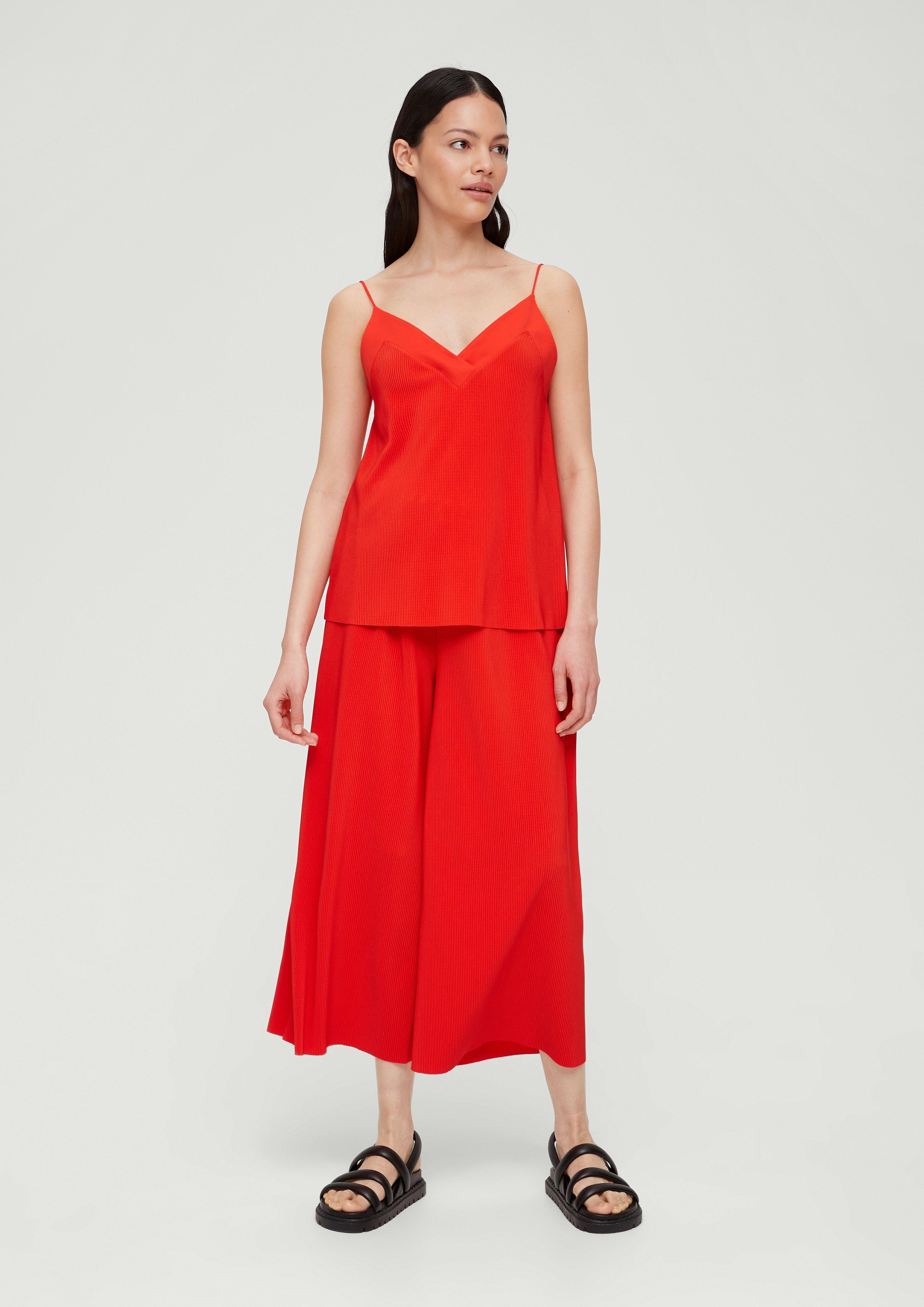 Relaxed: Hose mit Plisseefalten  2132038-2550