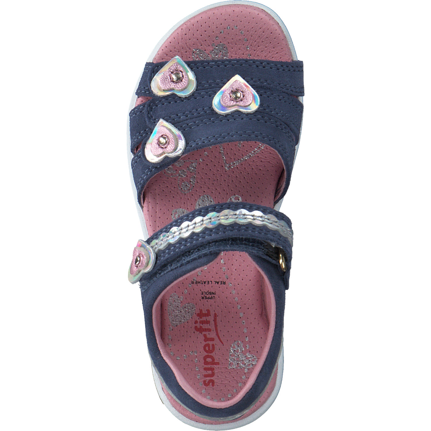 Superfit EMILY 06133, Sandalen (Kinder), Kinder, Blau
