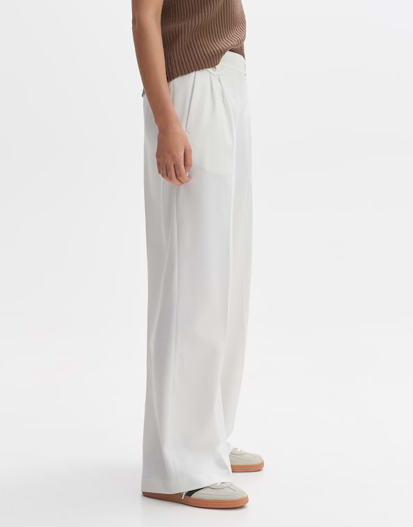 Bundfaltenhose Marzena asymmetric