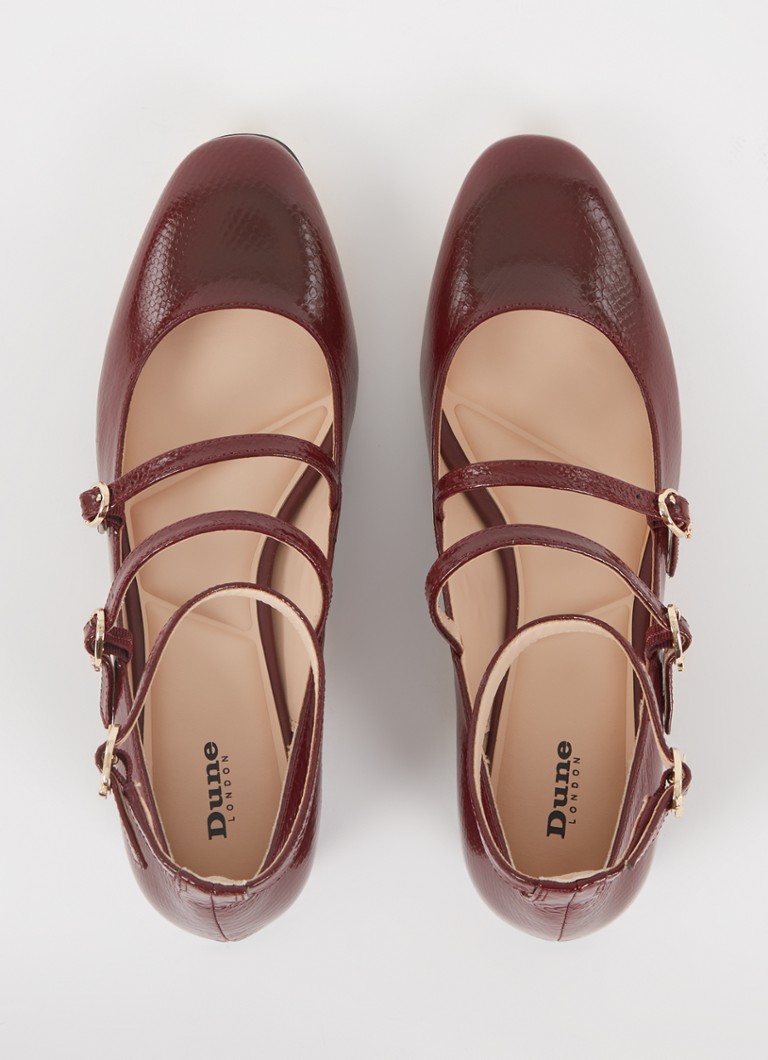 Dune London  Approach pump van leer