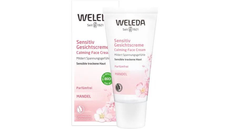WELEDA MANDEL Sensitiv Gesichtscreme 30 ml