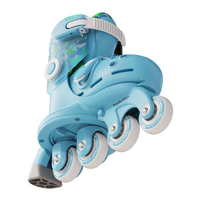 Rollers d’apprentissage Twista skate 24/27 avec set de protection Yvolution