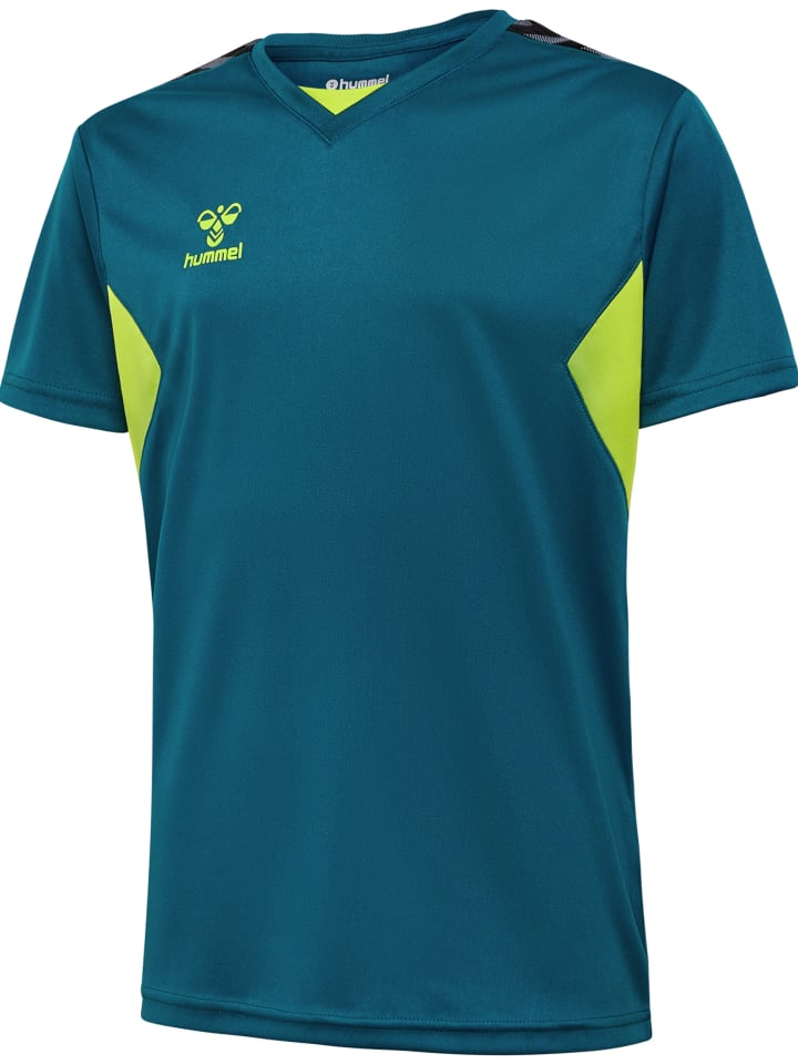 Hummel Hummel T-Shirt Hmlauthentic Kinder in BLUE CORAL/SULPHUR SPRING günstig kaufen