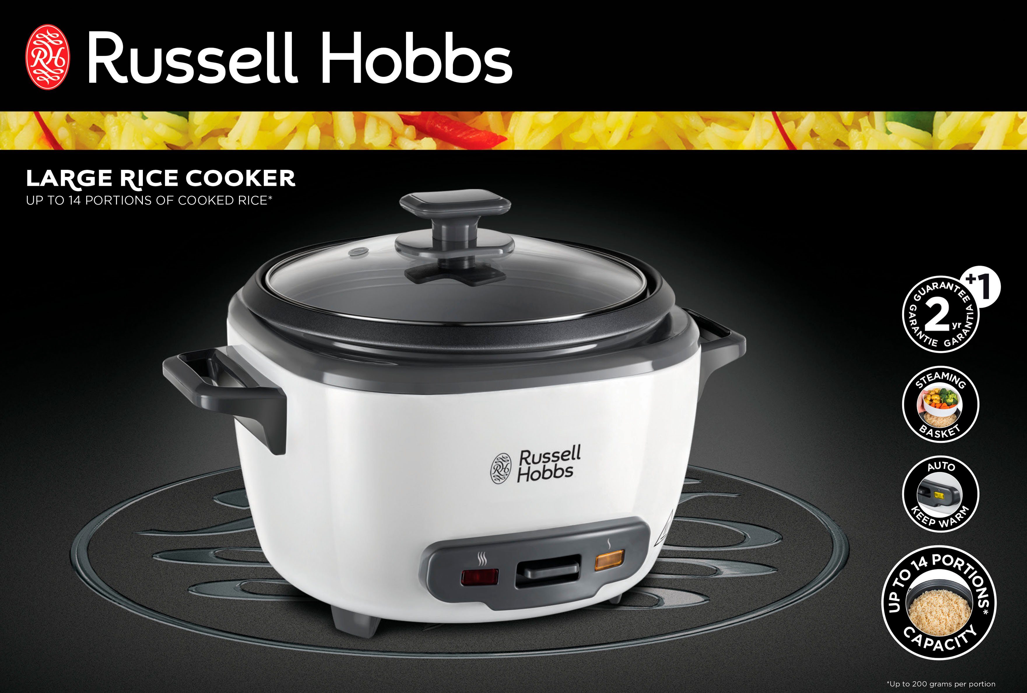RUSSELL HOBBS Reiskocher Maxi 27040-56, 500 W