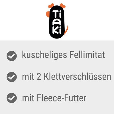 TIAKI Hundemantel Teddy Fleece