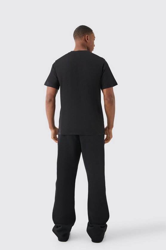 Besticktes Man Signature T-Shirt