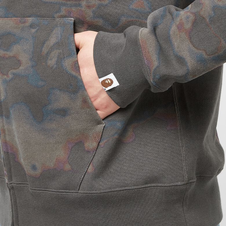 A Bathing Ape Babe Thermography Shark Full Zip Hoodie M Black