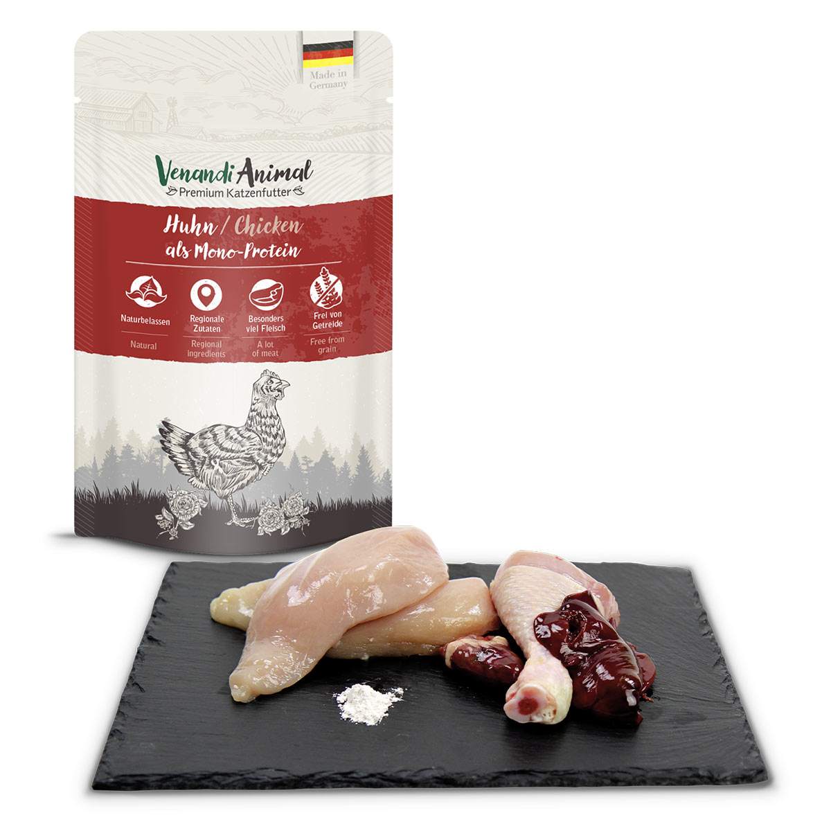 Venandi Animal - Probierpaket I Huhn, Pute, Rind
