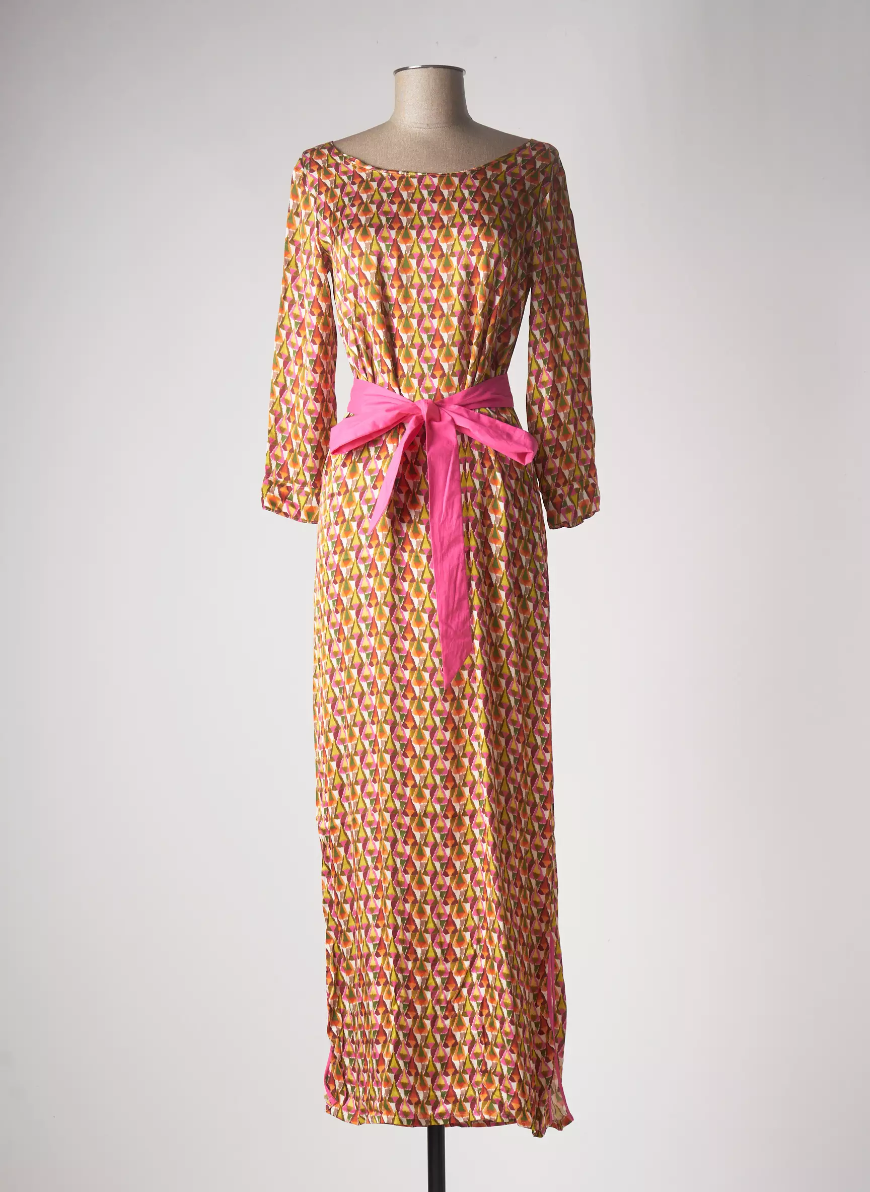 Pame Carrioni Robes Longues Femme couleur orange