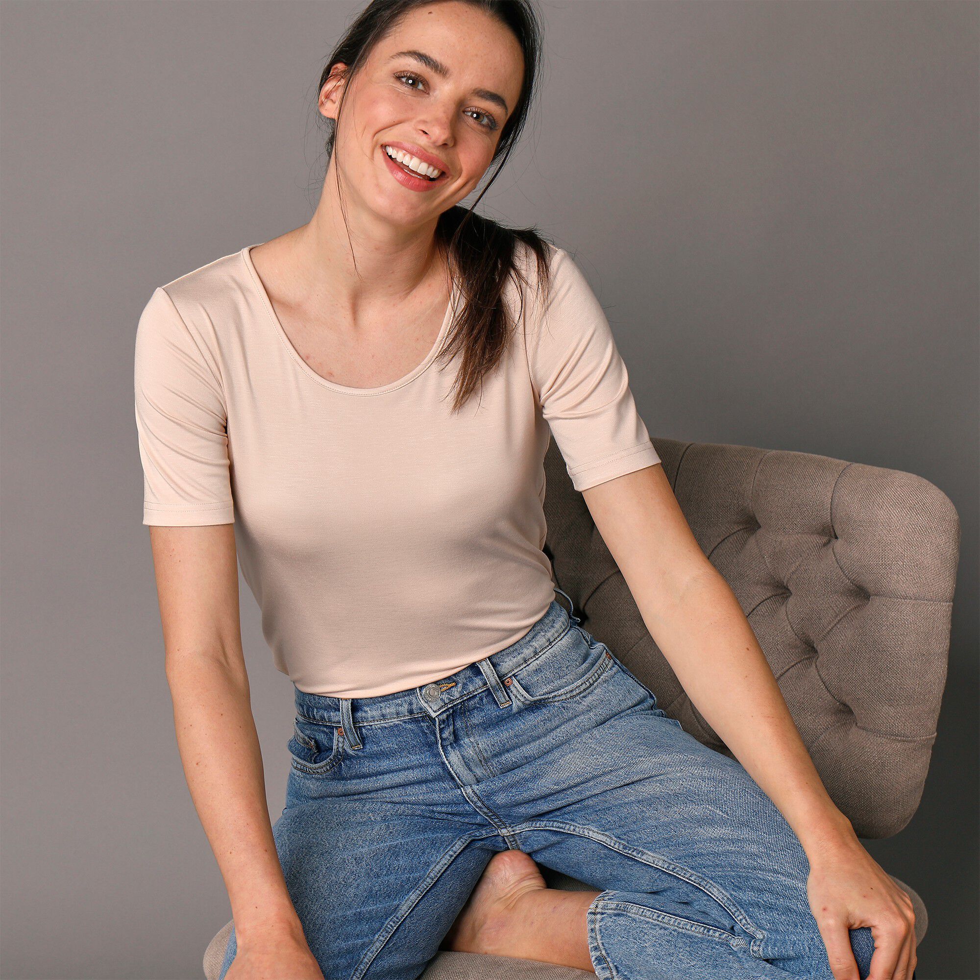 Tee-shirt manches courtes chaleur seconde peau