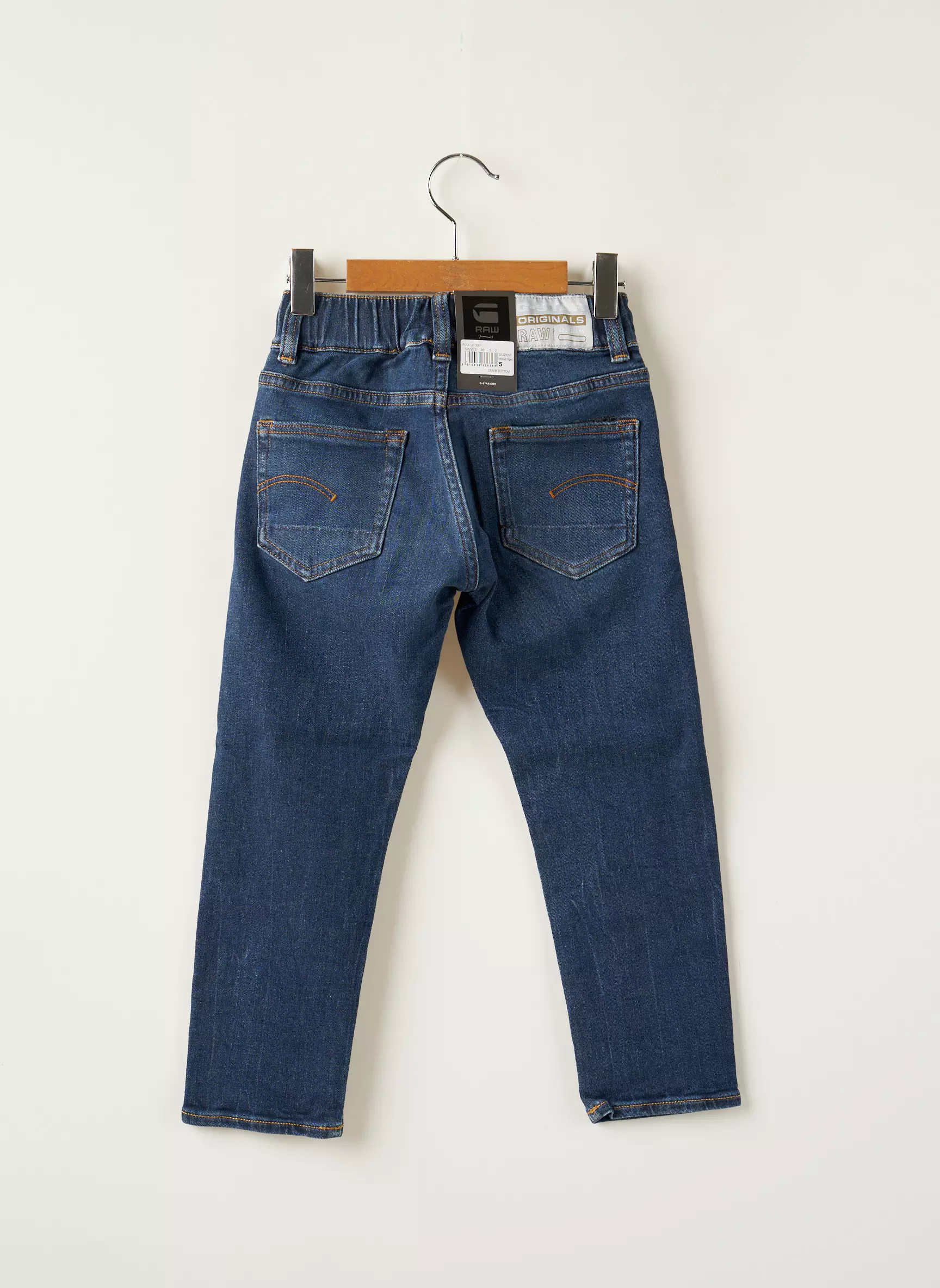 G Star Jeans Coupe Slim Garcon couleur bleu