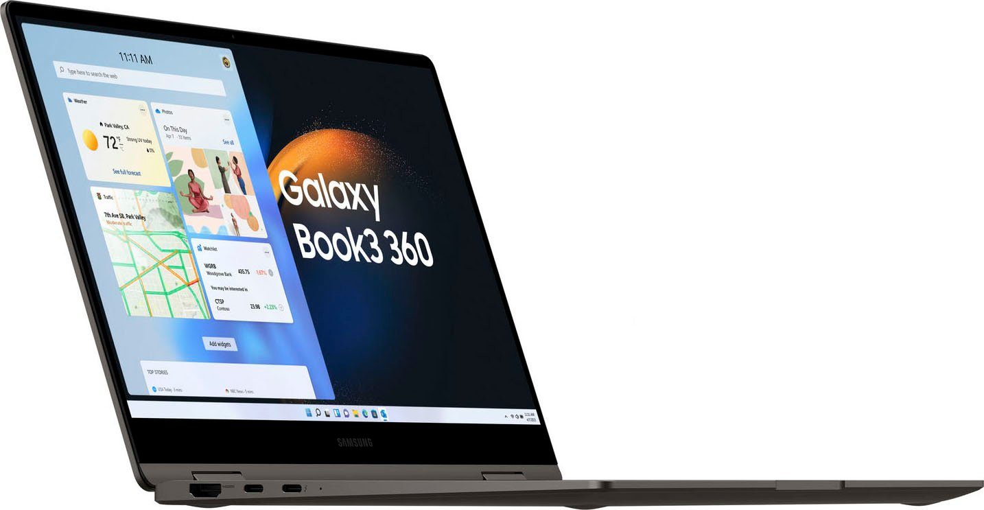 Samsung Galaxy Book3 360 Notebook (33,78 cm/13,3 Zoll, Intel Core i7 1360P, Iris Xe Graphics, 512 GB SSD)
