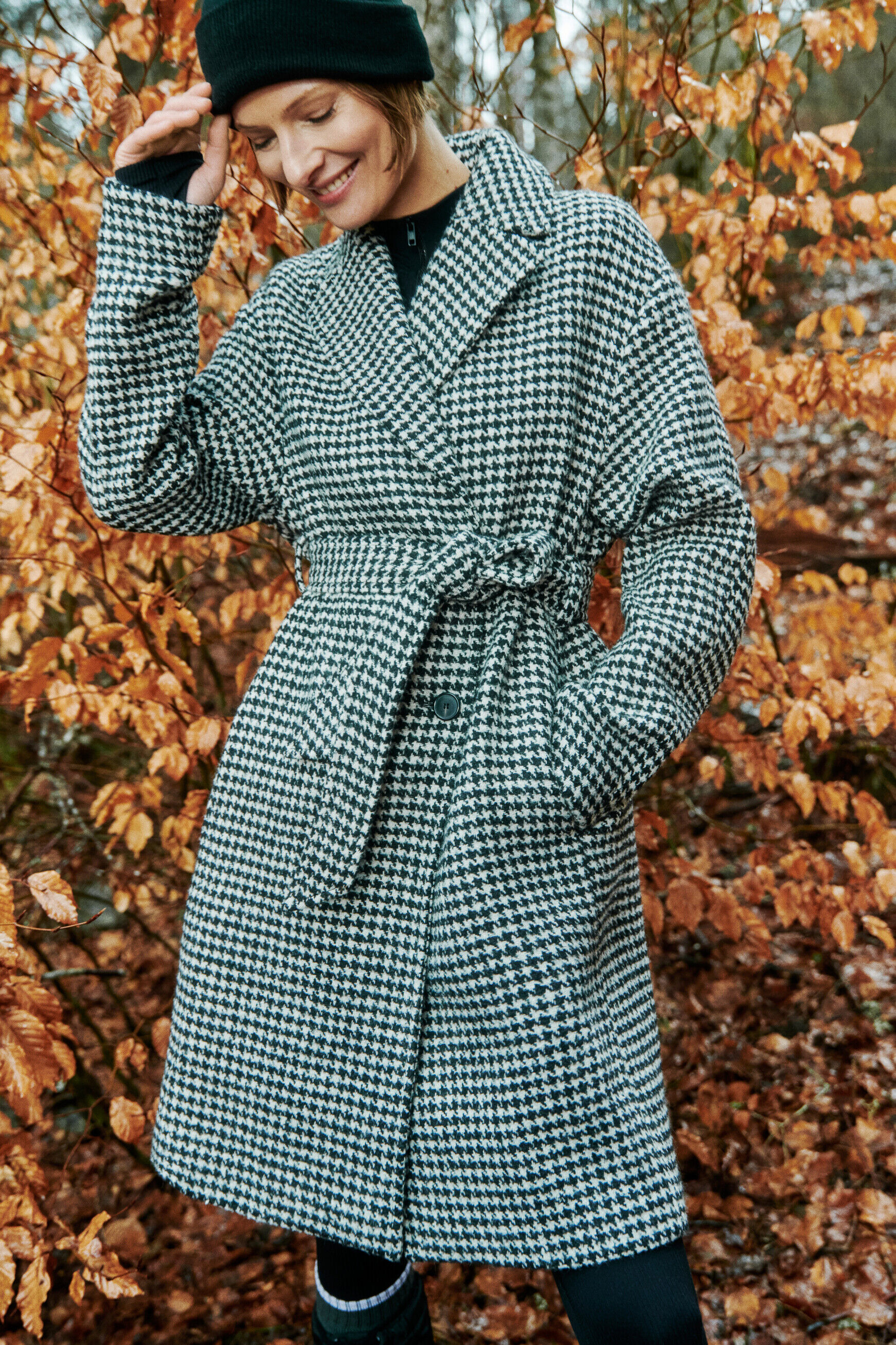 Manteau granta ecru femme