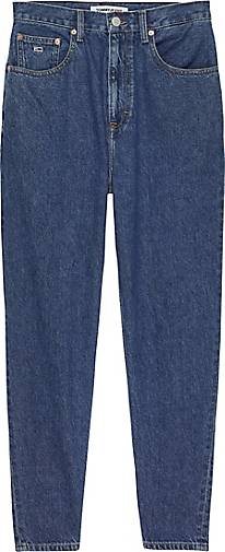 TOMMY-JEANS Damen Jeans MOM JEAN UHR