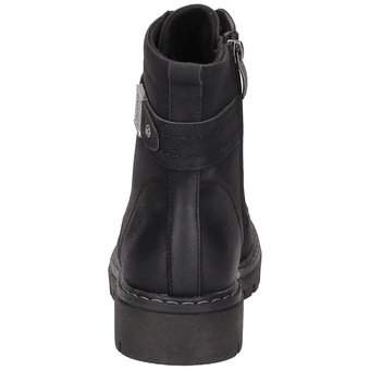 Relife Schnür Boots in schwarz