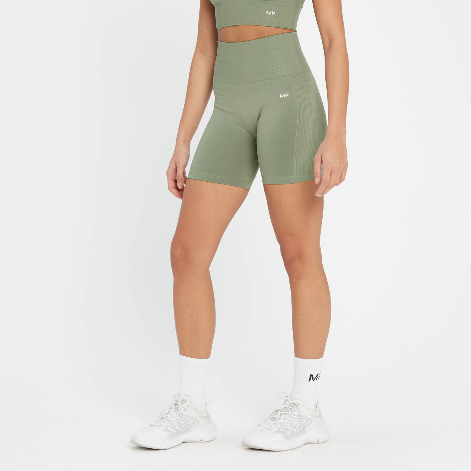 Cycliste sans coutures MP Shape pour femmes – Jade délavé