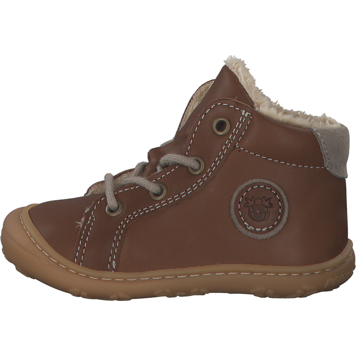 Ricosta Georgie 1202402 M, Lauflernschuhe, Kinder, cognac