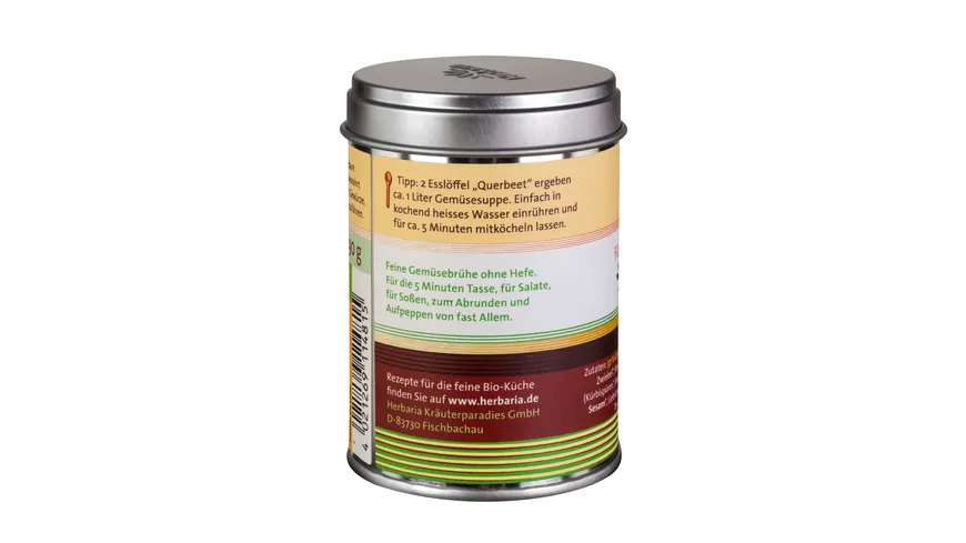 Herbaria Querbeet bio -Bioland M-Dose 90 g