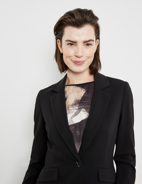 Klassischer Blazer mit Stretchkomfort