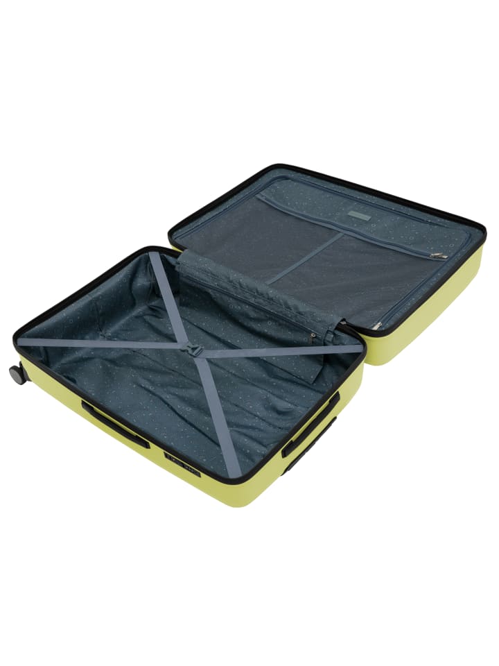 Hauptstadtkoffer TXL - Großer Koffer leichter Reisekoffer 4 Rollen TSA 76cm 119L in Lime günstig kaufen L