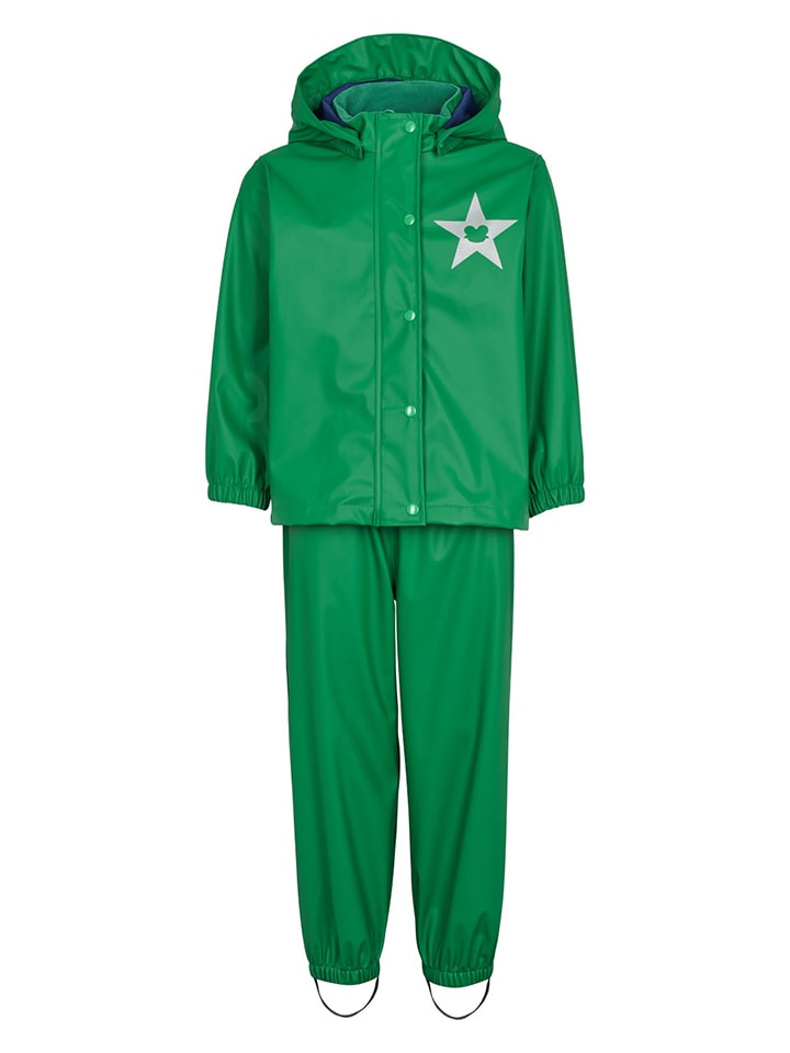 Fred´s World by GREEN COTTON 2tlg. Regenoutfit in Grün günstig kaufen