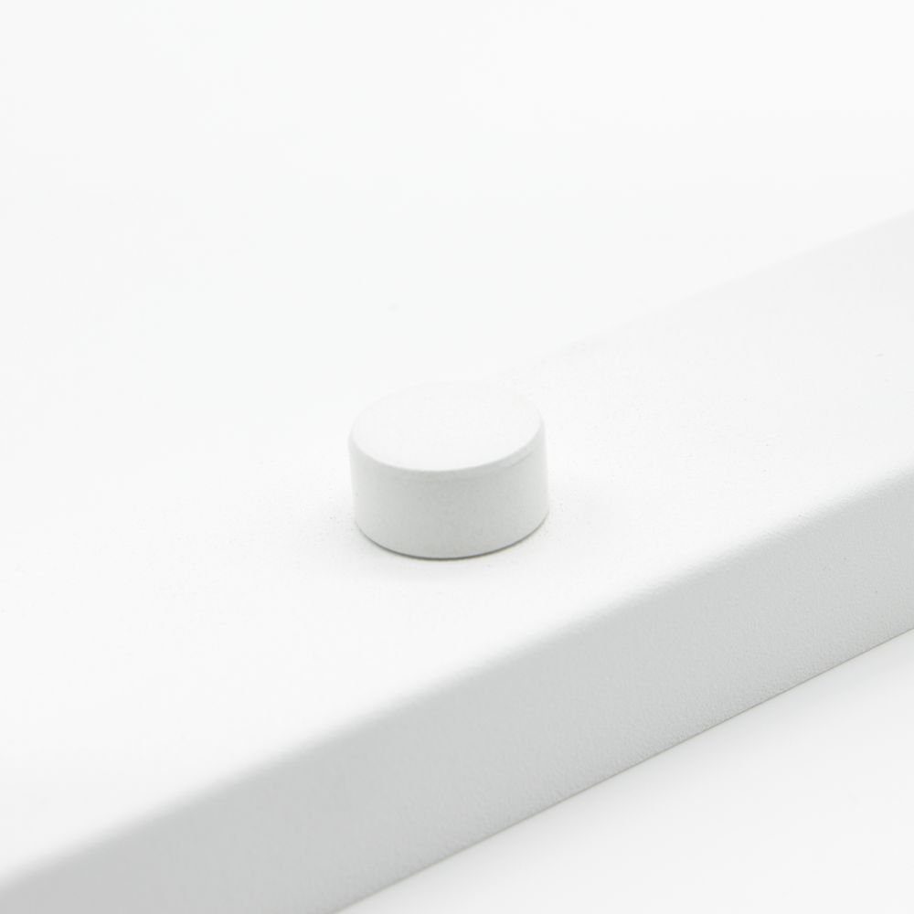 famlights Deckenspot, Deckenspot Angelina aus Stahl in Weiß GU10 max 4 x 40 W 810 mm, keine Angabe, Leuchtmittel enthalten: Nein, warmweiss, Deckenstrahler, Deckenspot, Aufbaustrahler