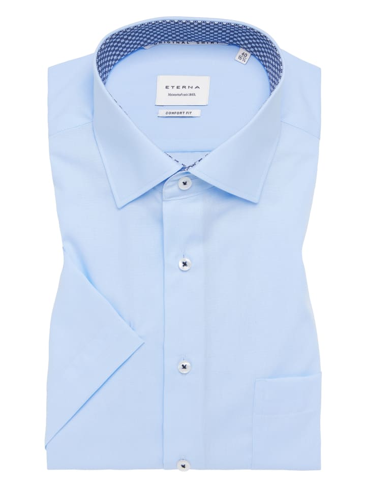 Eterna Hemd COMFORT FIT in hellblau günstig kaufen