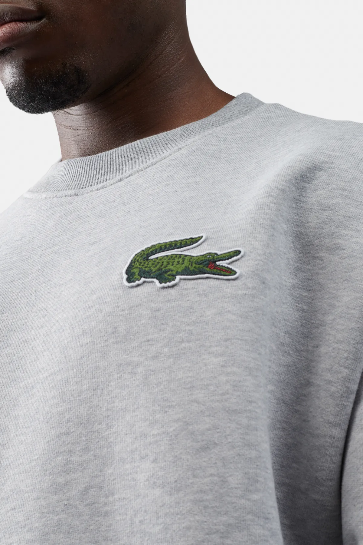 Lacoste  Graues Sweatshirt für Unisex