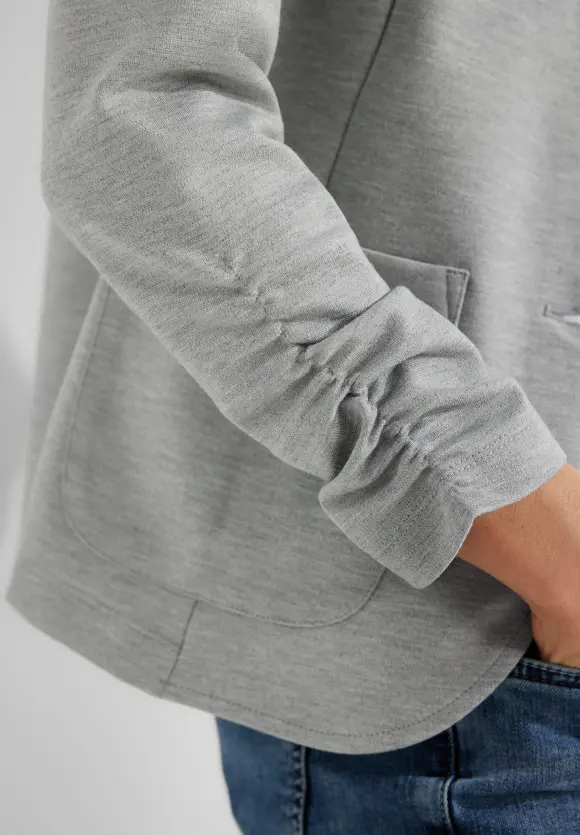 CECIL Sweatblazer mit Raffung
