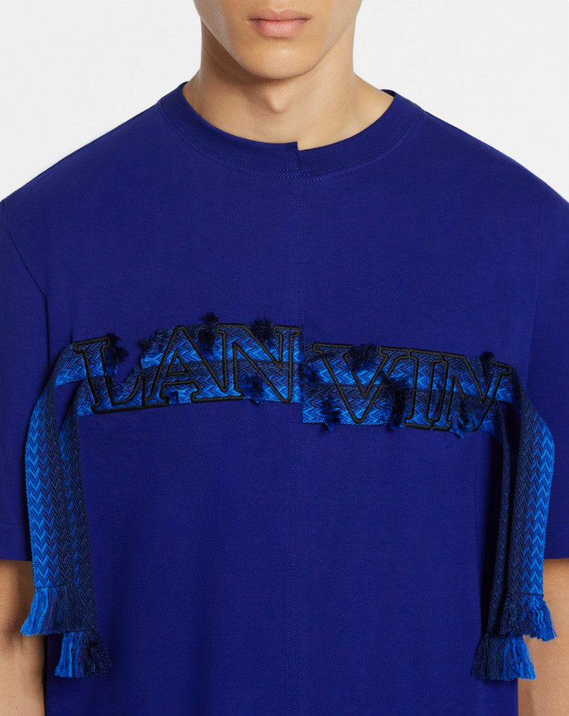 T-SHIRT ASYMÉTRIQUE CURB LACE