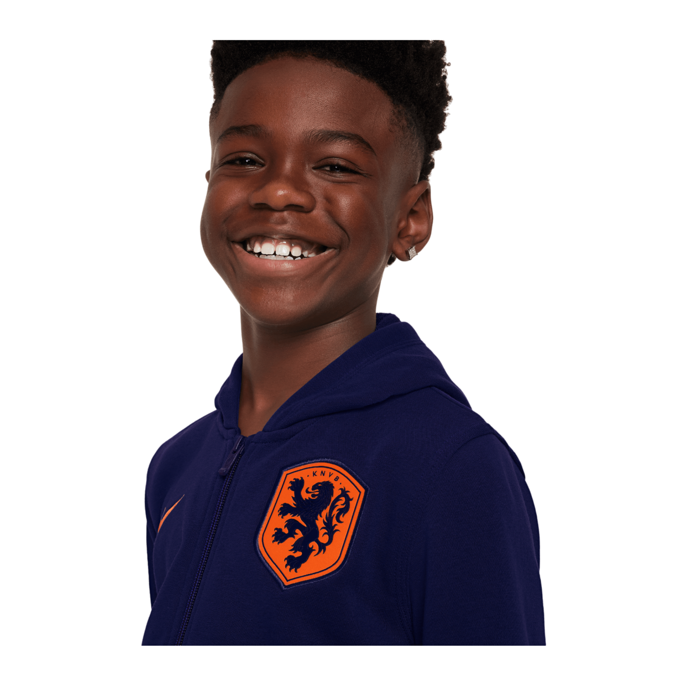 Nike Niederlande Kapuzenjacke EM 2024 Kids Blau F492