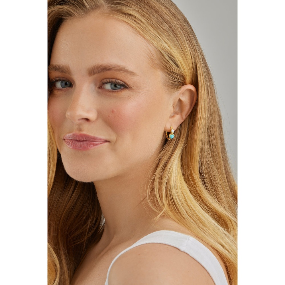 caï Créoles 925 Argent Boucles d'oreilles