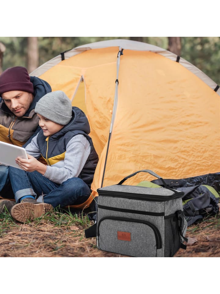 Intirilife Tragbare Kühltasche in LILA mit 15 Liter günstig kaufen 15 L