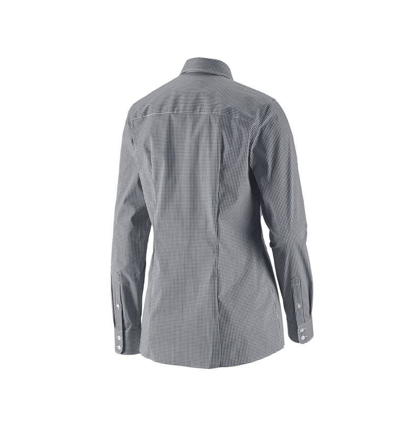 e.s. Business Bluse cotton stretch, Damen reg. fit