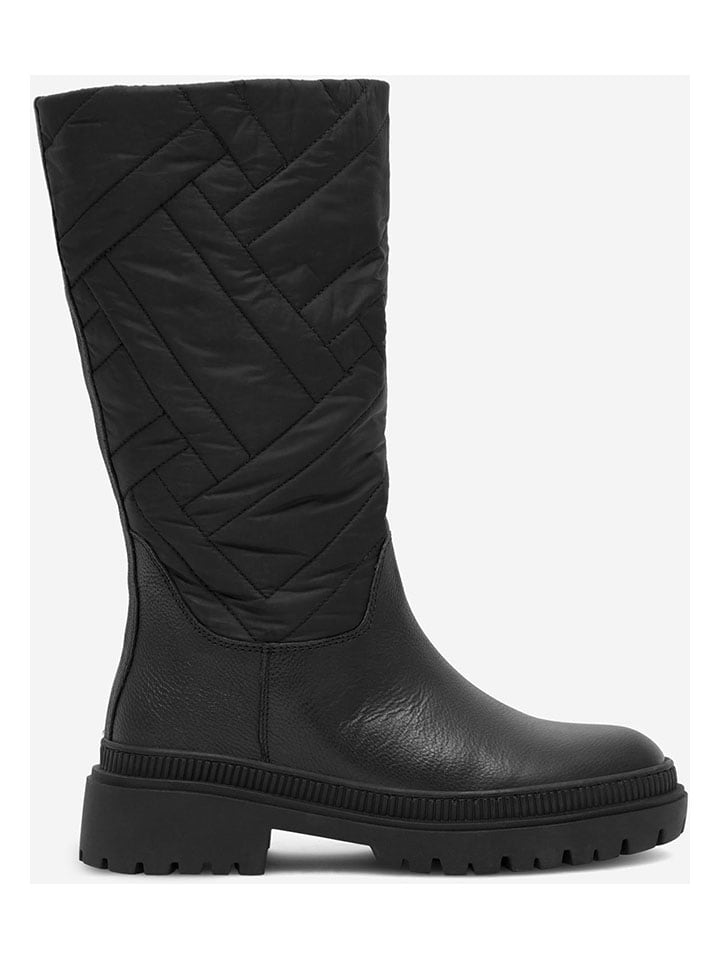 Lasocki Leder-Stiefel in Schwarz günstig kaufen