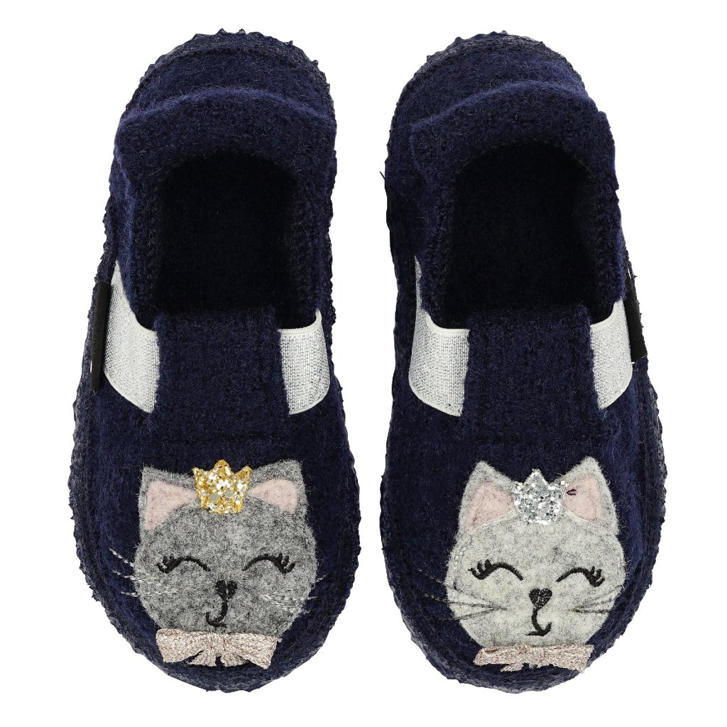 Nanga Aristokitty Dunkleblau Barfußhausschuhe
