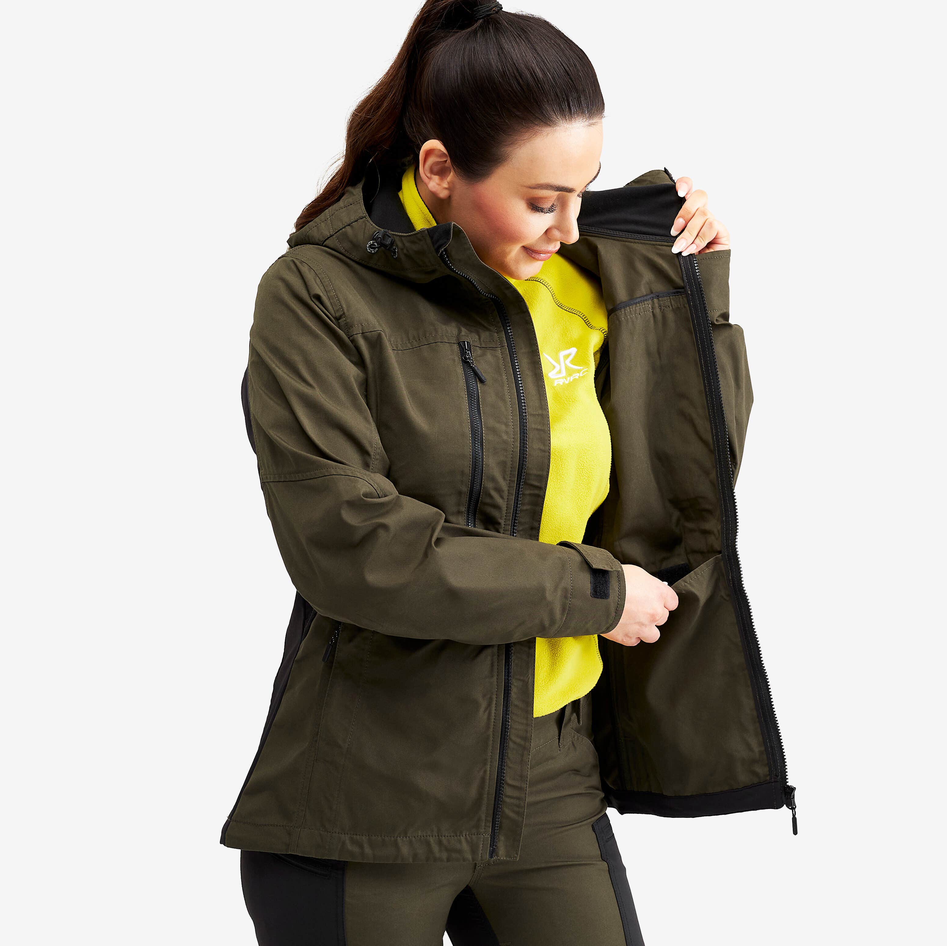Wander Pro Jacket Femme Mud