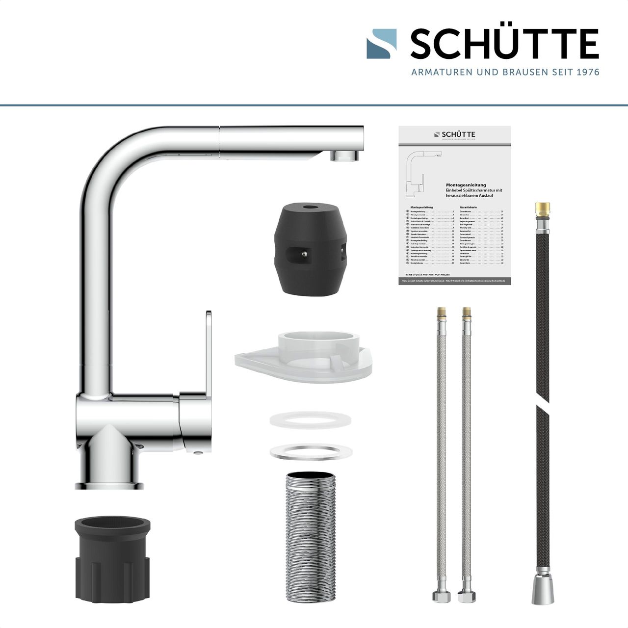 Schütte Spültischarmatur LONDON Chrom