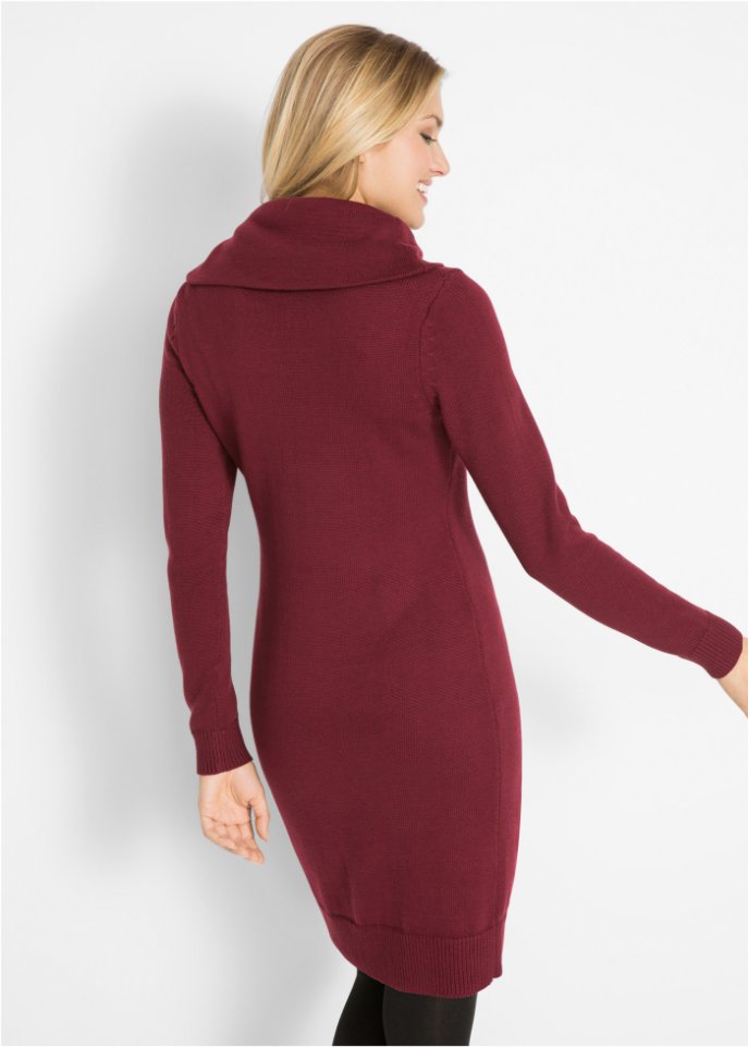 Strickkleid mit Rollkragen