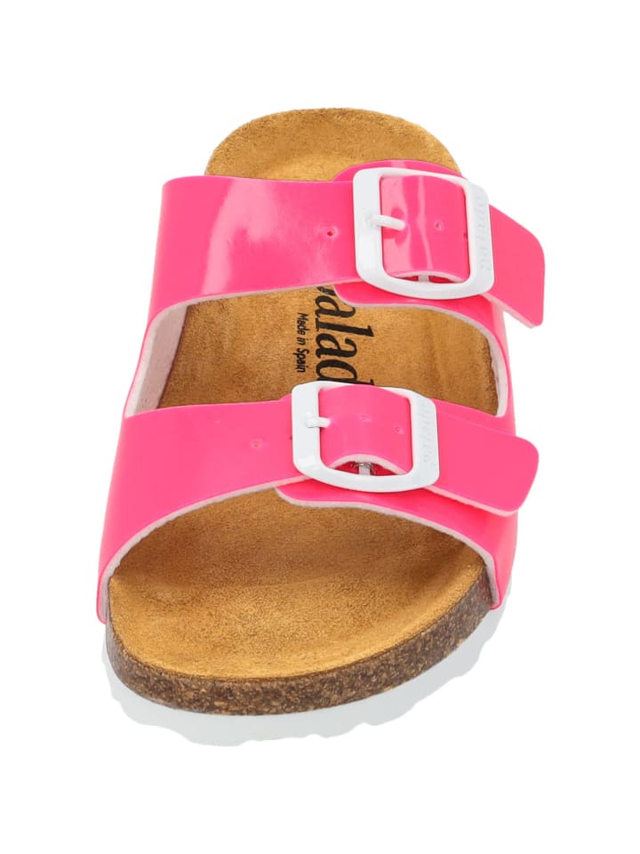 palado Pantoletten in pink neon lack günstig kaufen