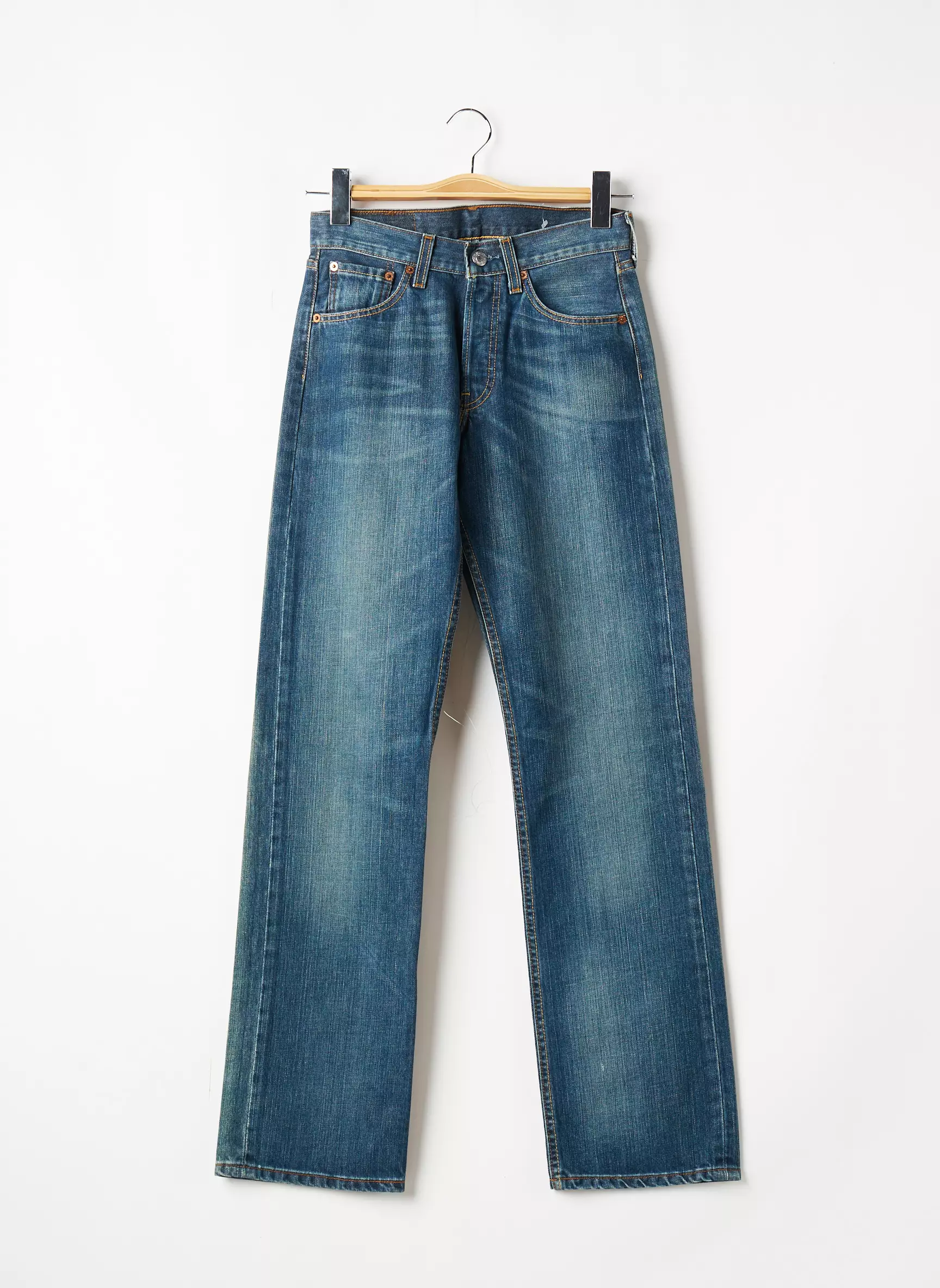 Levis Jeans Coupe Droite Homme couleur bleu