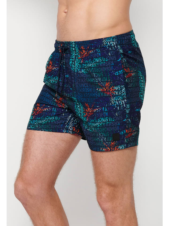 KOROSHI Badeanzug in blau günstig kaufen