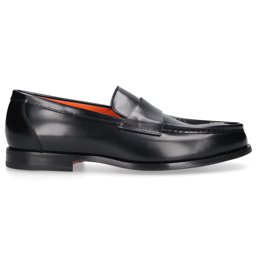Santoni - Loafer 18519 Kalbsleder - schwarz