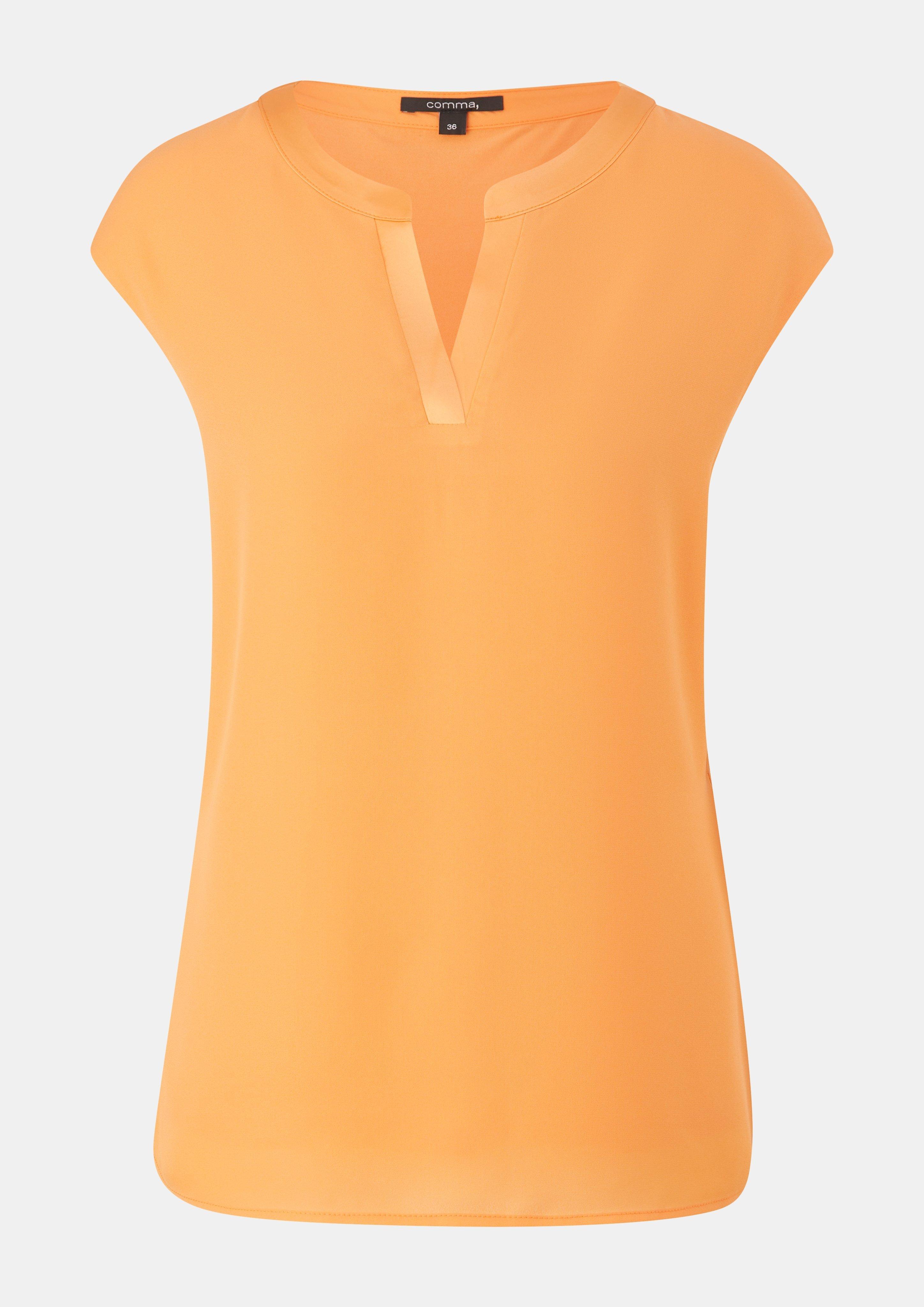 T-Shirt mit Tunika-Ausschnitt - mango