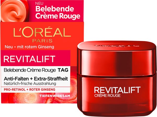 L'Oréal Paris Revitalift Belebende Crème Rouge Tagescreme