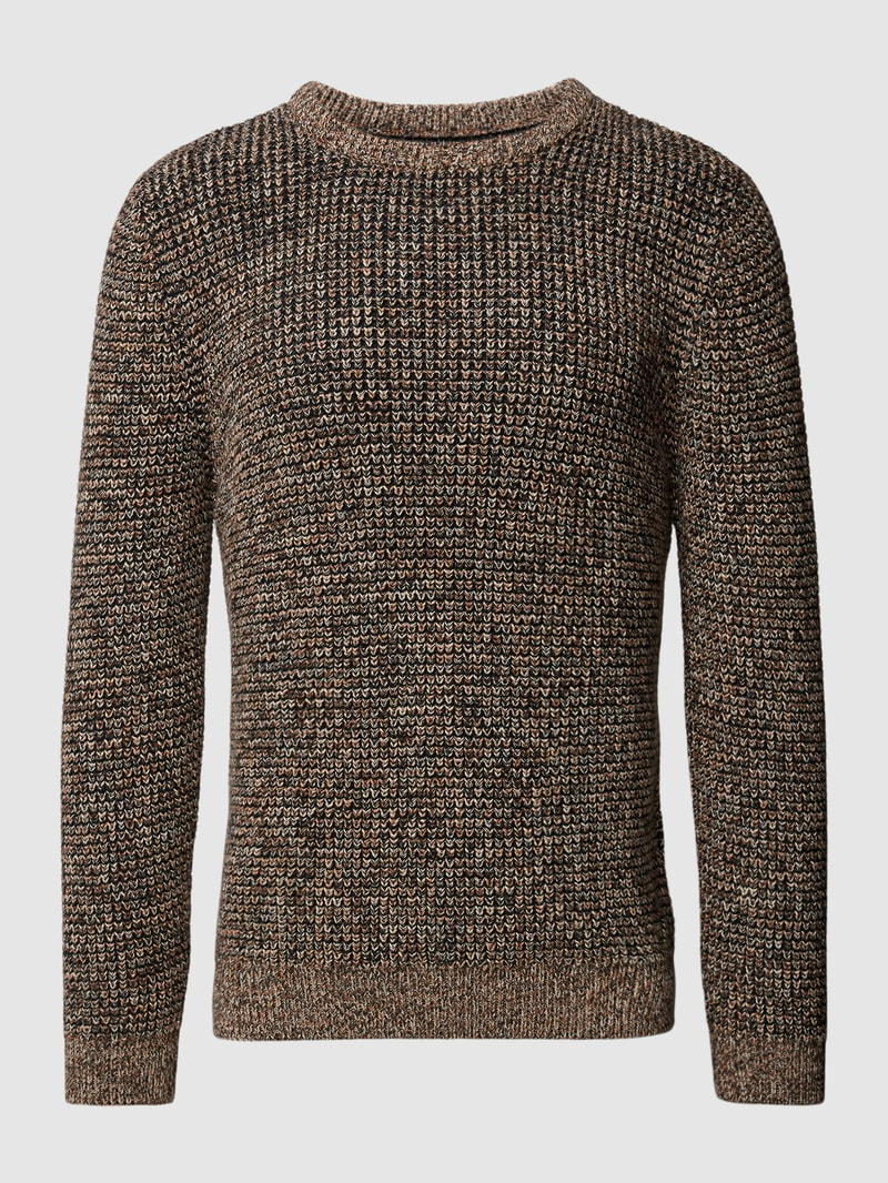 Pullover aus Baumwolle in hellbraun