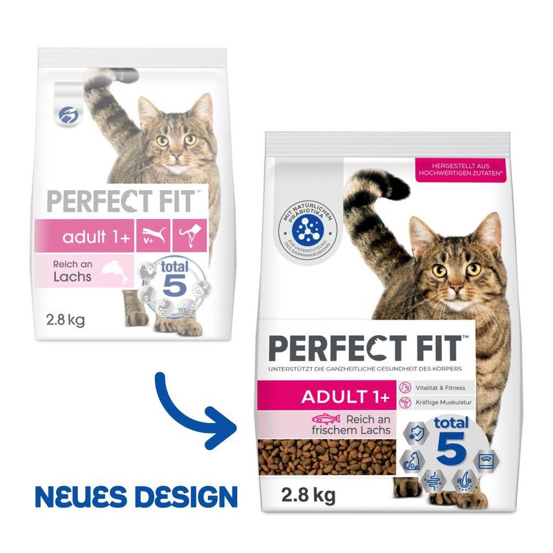 Perfect Fit Adult 1+ Reich an Lachs zu TOP-Preisen